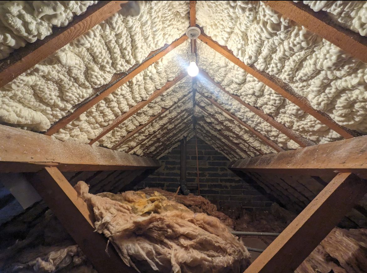 Small Attic Space – before